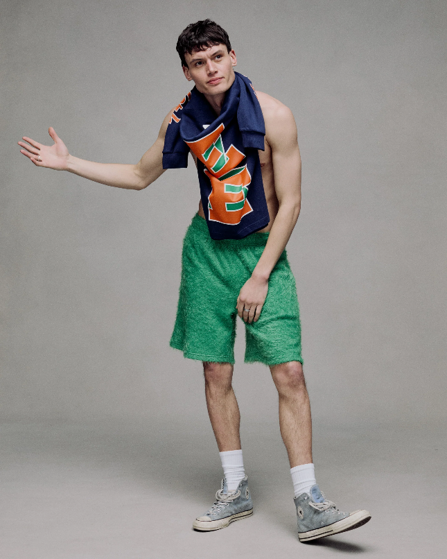 EE® Fuzzy Green Short | Eric Emanuel Shorts