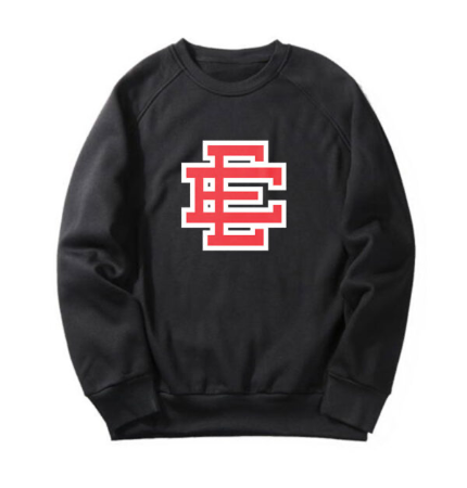EE® Black Sweatshirt/Red Logo | Eric Emanuel Sweatshirt