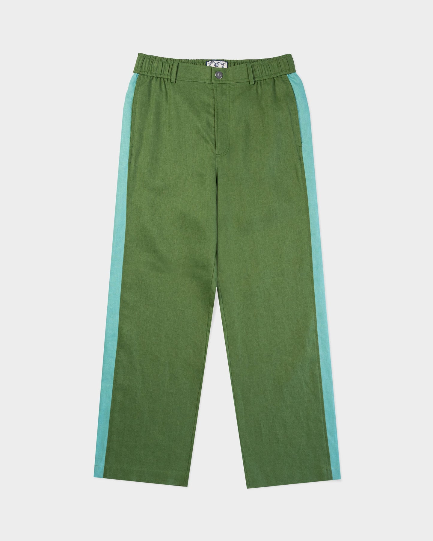 EE® Linen Green Pants | Eric Emanuel Pants
