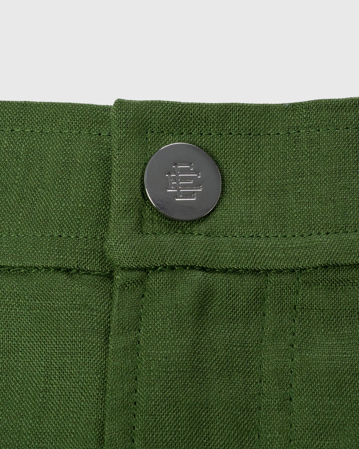 EE® Linen Green Pants | Eric Emanuel Pants