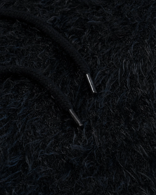 EE® Fuzzy Black Short | Eric Emanuel Shorts