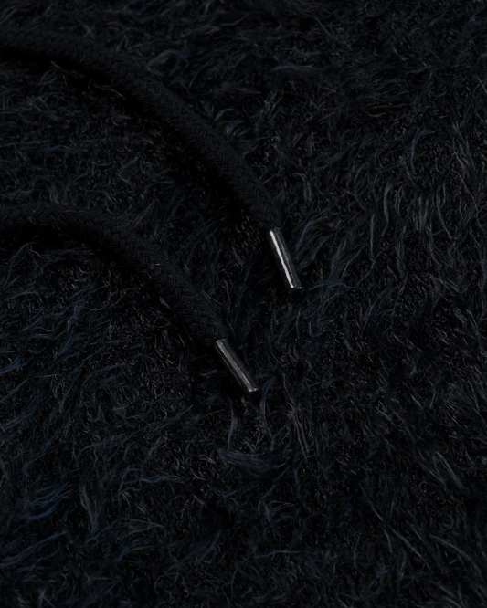 EE® Fuzzy Black Short | Eric Emanuel Shorts