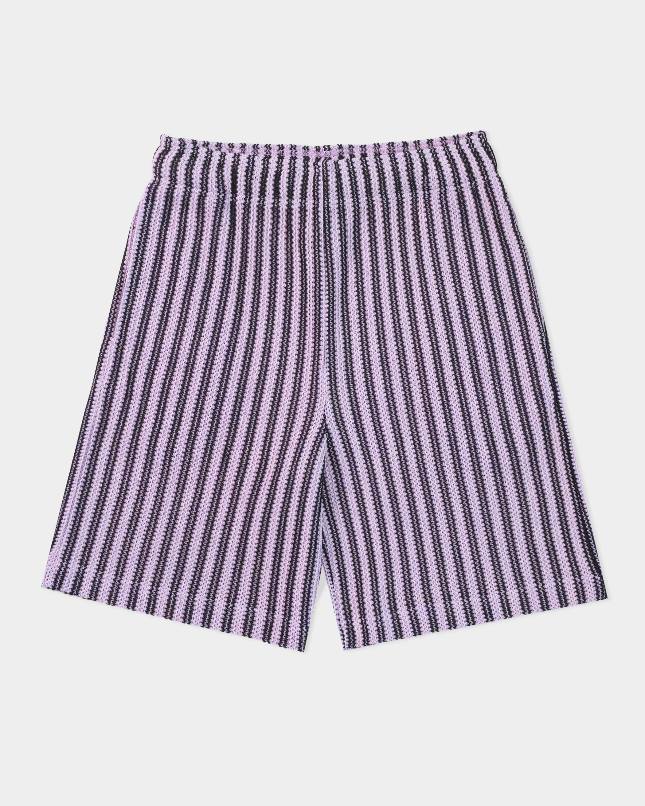 EE® Knit Striped Short | Eric Emanuel Shorts