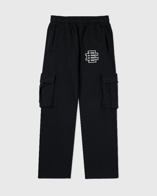 EE® Cargo Black Sweatpant | Eric Emanuel Sweatpants