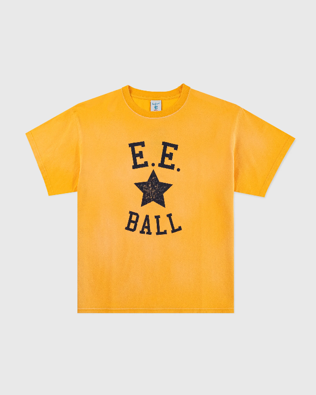 EE® Ball Basic Orange Tee | Eric Emanuel Tee