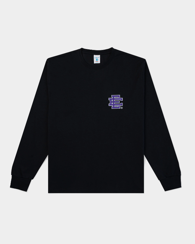 EE® Long Sleeve Navy T-Shirt | Eric Emanuel Tee