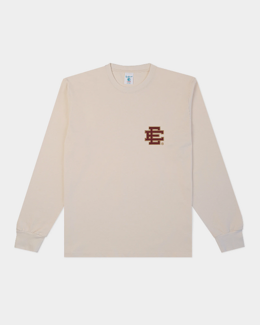 EE® Long Sleeve Beige T-Shirt | Eric Emanuel Tee