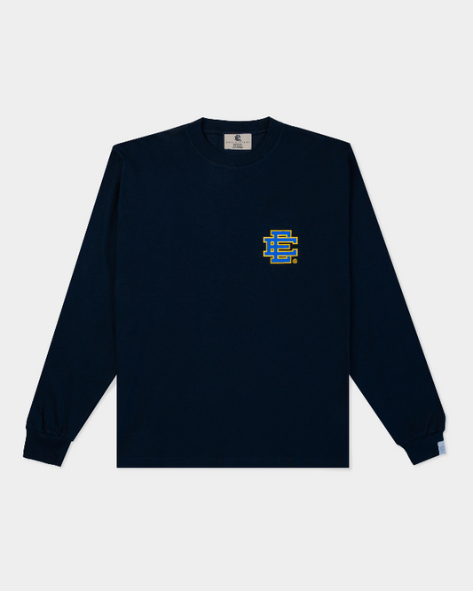 EE® Long Sleeve Navy T-Shirt | Eric Emanuel Tee